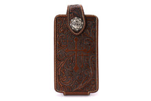 Load image into Gallery viewer, Phone Holster- #344 Prayer Elastic Panel Magnetic Closure Phone Case Size L