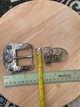 Load image into Gallery viewer, Buckle- 3p7 Bronze Brass or Chrome Silver Fits 1.5''-Bull Rider