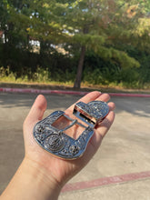 Cargar imagen en el visor de la galería, Buckle- 3p7 Bronze Brass or Chrome Silver Fits 1.5''-Prayer