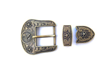 Cargar imagen en el visor de la galería, Buckle- 3p7 Bronze Brass or Chrome Silver Fits 1.5''-Rooster