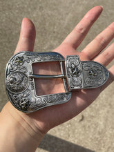 Cargar imagen en el visor de la galería, Buckle- 3p7 Bronze Brass or Chrome Silver Fits 1.5''-Rooster