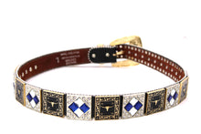 Cargar imagen en el visor de la galería, Rhinestone Belt - #408 Longhorn Buckle Longhorn or Horse Concho