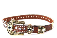Load image into Gallery viewer, Rhinestone Belt- #501 Rhombic Diamond Stone