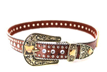 Load image into Gallery viewer, Rhinestone Belt- #501 Rhombic Diamond Stone