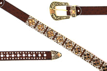 Load image into Gallery viewer, Rhinestone Belt- #501 Rhombic Diamond Stone