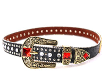 Load image into Gallery viewer, Rhinestone Belt- #501 Rhombic Diamond Stone