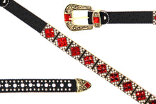 Load image into Gallery viewer, Rhinestone Belt- #501 Rhombic Diamond Stone