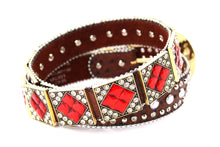 Load image into Gallery viewer, Rhinestone Belt- #501 Rhombic Diamond Stone