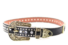 Load image into Gallery viewer, Rhinestone Belt- #501 Rhombic Diamond Stone