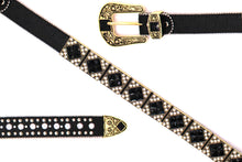 Load image into Gallery viewer, Rhinestone Belt- #501 Rhombic Diamond Stone