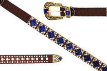 Load image into Gallery viewer, Rhinestone Belt- #501 Rhombic Diamond Stone