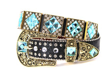 Load image into Gallery viewer, Rhinestone Belt- #501 Rhombic Diamond Stone