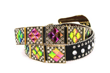 Load image into Gallery viewer, Rhinestone Belt- #501 Rhombic Diamond Stone