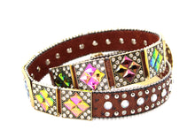 Load image into Gallery viewer, Rhinestone Belt- #501 Rhombic Diamond Stone