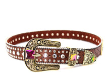 Load image into Gallery viewer, Rhinestone Belt- #501 Rhombic Diamond Stone