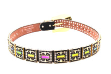 Load image into Gallery viewer, Rhinestone Belt - #505 Rhinestone Buckle w Double Longhorn