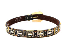 Cargar imagen en el visor de la galería, Rhinestone Belt- #507 Rhinestone Buckle w Longhorn Rhinestones & Studs