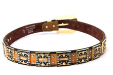 Cargar imagen en el visor de la galería, Rhinestone Belt- #507 Rhinestone Buckle w Longhorn Rhinestones & Studs