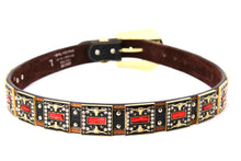 Cargar imagen en el visor de la galería, Rhinestone Belt- #507 Rhinestone Buckle w Longhorn Rhinestones & Studs