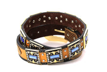 Cargar imagen en el visor de la galería, Rhinestone Belt- #507 Rhinestone Buckle w Longhorn Rhinestones & Studs
