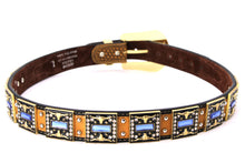 Cargar imagen en el visor de la galería, Rhinestone Belt- #507 Rhinestone Buckle w Longhorn Rhinestones & Studs