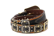 Cargar imagen en el visor de la galería, Rhinestone Belt- #507 Rhinestone Buckle w Longhorn Rhinestones & Studs