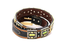 Cargar imagen en el visor de la galería, Rhinestone Belt- #507 Rhinestone Buckle w Longhorn Rhinestones & Studs