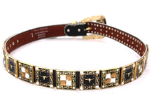 Cargar imagen en el visor de la galería, Rhinestone Belt- #556 Longhorn Buckle Longhorn Concho Rhinestone