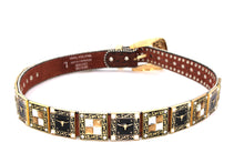 Cargar imagen en el visor de la galería, Rhinestone Belt- #556 Longhorn Buckle Longhorn Concho Rhinestone