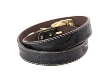 Load image into Gallery viewer, Plain Belt- #607 Longhorn Horse Rooster Basketweave Floral Pattern
