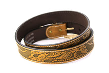 Load image into Gallery viewer, Plain Belt- #607 Longhorn Horse Rooster Basketweave Floral Pattern