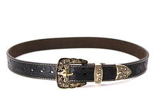 Load image into Gallery viewer, Plain Belt- #607 Longhorn Horse Rooster Basketweave Floral Pattern