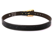 Load image into Gallery viewer, Plain Belt- #607 Longhorn Horse Rooster Basketweave Floral Pattern