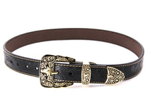 Load image into Gallery viewer, Plain Belt- #607 Longhorn Horse Rooster Basketweave Floral Pattern