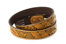 Load image into Gallery viewer, Plain Belt- #607 Longhorn Horse Rooster Basketweave Floral Pattern