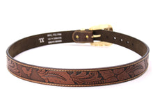 Load image into Gallery viewer, Plain Belt- #607 Longhorn Horse Rooster Basketweave Floral Pattern