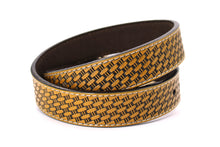 Load image into Gallery viewer, Plain Belt- #607 Longhorn Horse Rooster Basketweave Floral Pattern