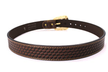 Load image into Gallery viewer, Plain Belt- #607 Longhorn Horse Rooster Basketweave Floral Pattern