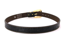 Load image into Gallery viewer, Plain Belt- #607 Longhorn Horse Rooster Basketweave Floral Pattern