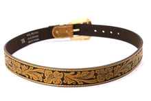 Load image into Gallery viewer, Plain Belt- #607 Longhorn Horse Rooster Basketweave Floral Pattern
