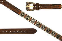 Load image into Gallery viewer, Concho Belt- #783 Double Guns