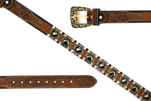 Load image into Gallery viewer, Concho Belt- #783 Double Guns