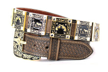Load image into Gallery viewer, Concho Belt- #783 Double Guns