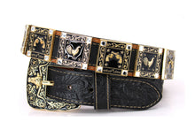 Load image into Gallery viewer, Concho Belt- #783 Double Guns