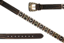 Load image into Gallery viewer, Concho Belt- #783 Double Guns