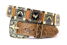 Load image into Gallery viewer, Concho Belt- #783 Double Guns