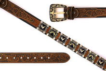 Load image into Gallery viewer, Concho Belt- #783 Double Guns