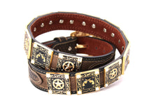 Load image into Gallery viewer, Concho Belt- #783 Double Guns
