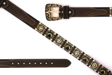 Load image into Gallery viewer, Concho Belt- #783 Double Guns