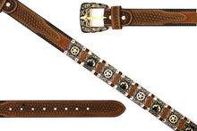 Load image into Gallery viewer, Concho Belt- #783 Double Guns